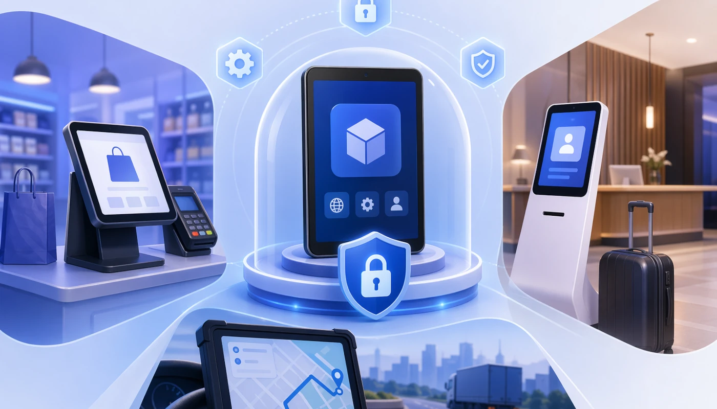 Was ist Kioskmodus? Eine Anleitung zum Sperren von Android- und Apple-Geräten für Unternehmen