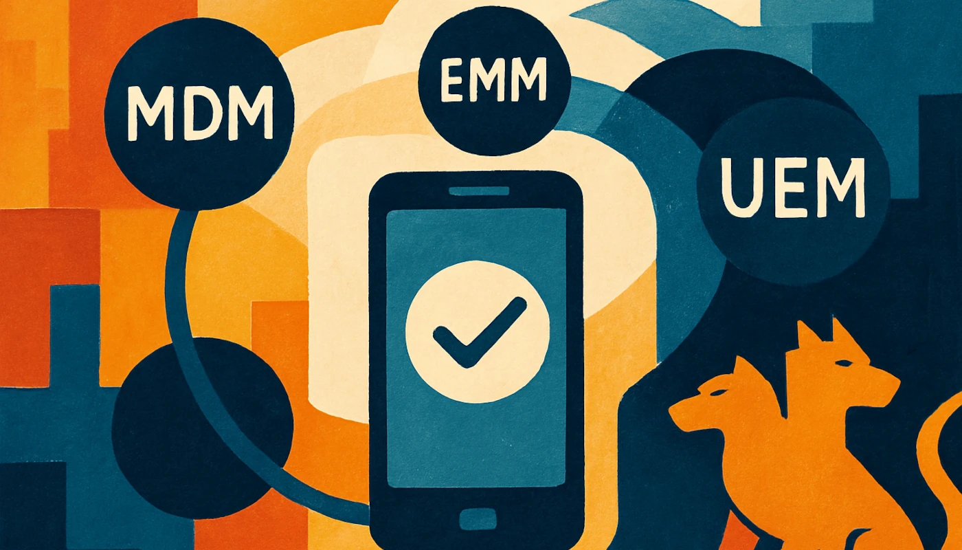 MDM vs. EMM vs. UEM: Qual a Diferença e o Que as PMEs Precisam?
